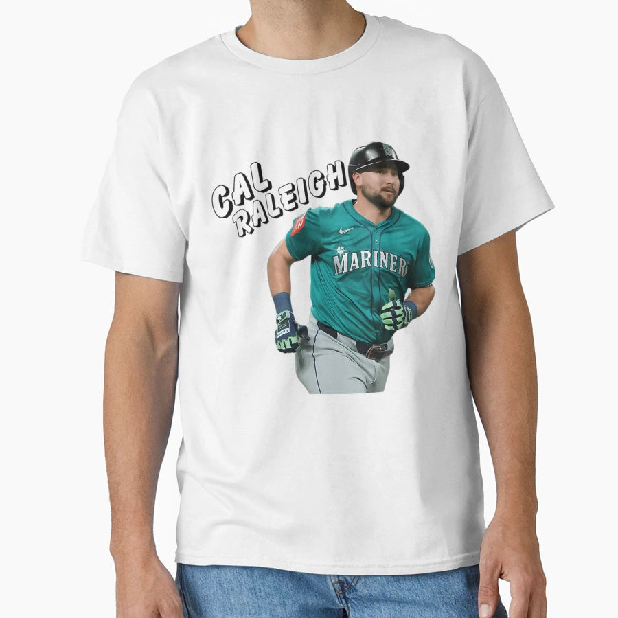 Cal Raleigh Baseball T-Shirt - Graphic Print Unisex - T-Shirt, Sweatshirt, Hoodie