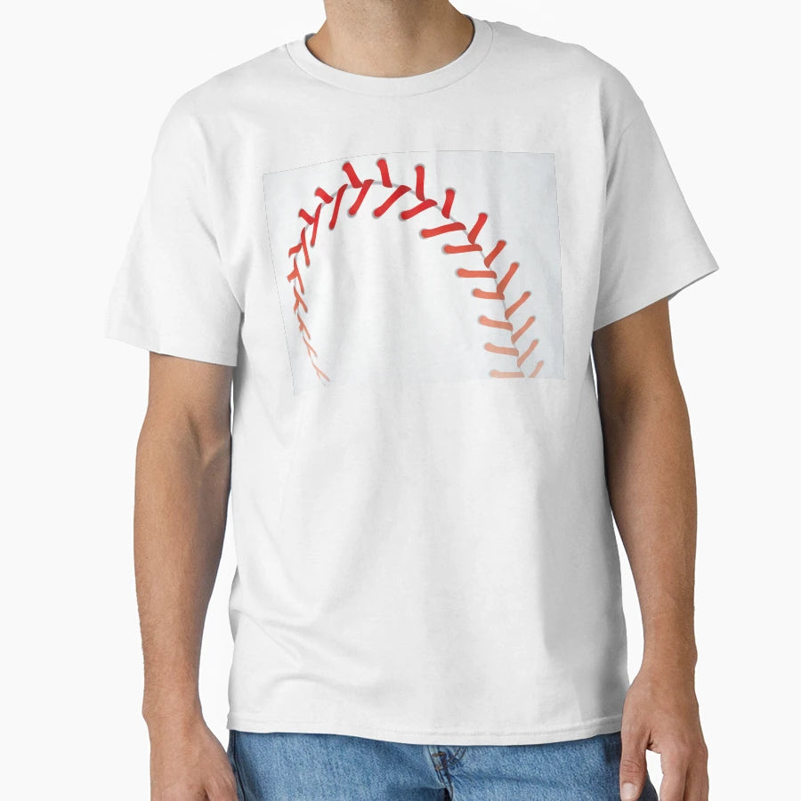 Baseball Art Sports Ball Texture T-Shirt - Streetwear Style Men Women - T-Shirt, Sweatshirt, Hoodie