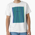 Seattle Green Blue Gray T-Shirt - Novelty Apparel for Adults - T-Shirt, Sweatshirt, Hoodie