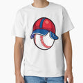 Baseball Ball Mascotte T-Shirt - Novelty Apparel Unisex - T-Shirt, Sweatshirt, Hoodie