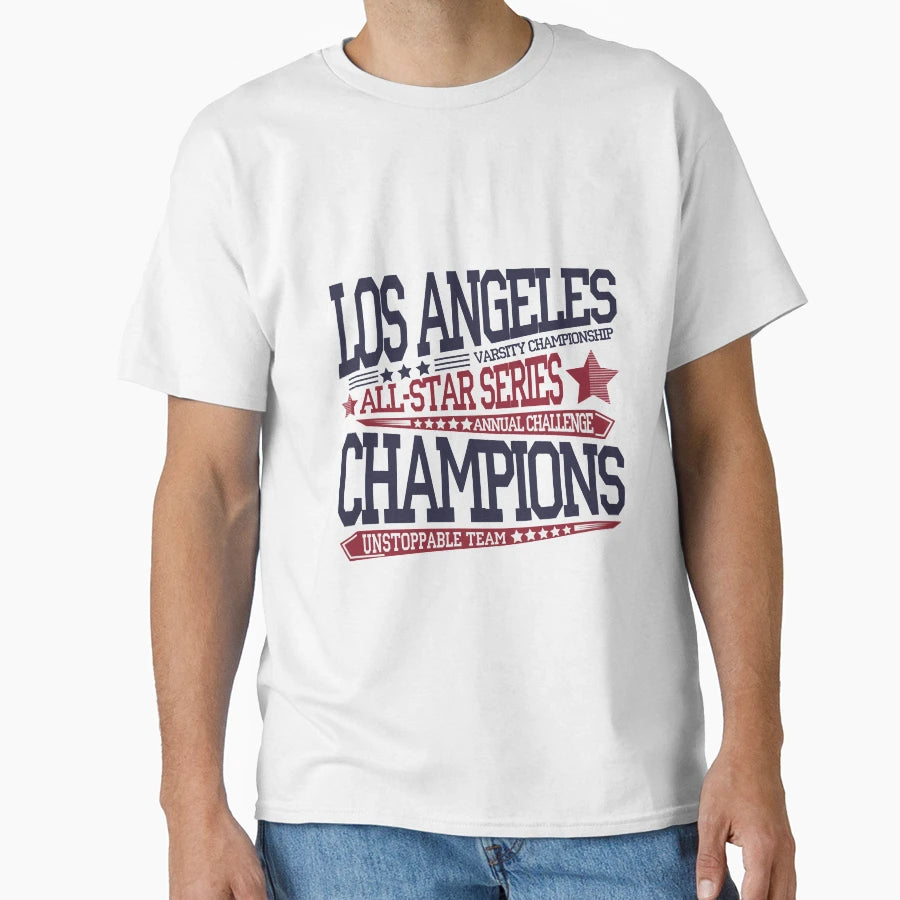 Los Angeles Varsity Championship All T-Shirt - Unique Graphic Men Women - T-Shirt, Sweatshirt, Hoodie