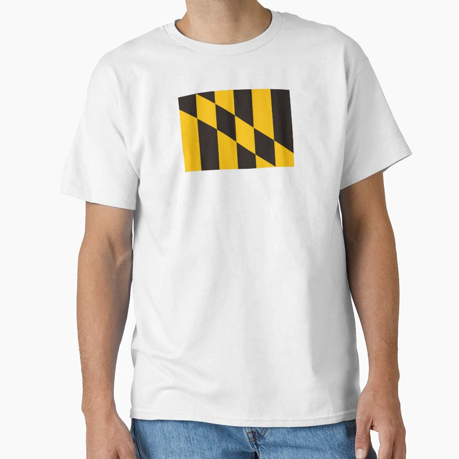 Baltimore Flag T-Shirt - Trendy Graphic Unisex - T-Shirt, Sweatshirt, Hoodie