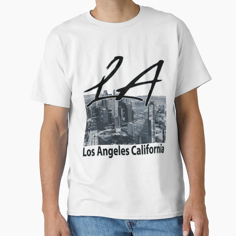 Los Angeles La Usa T-Shirt - Graphic Print Unisex - T-Shirt, Sweatshirt, Hoodie