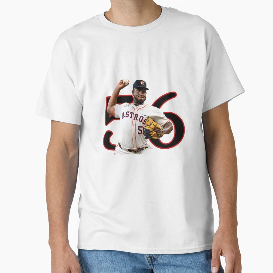 Ronel Blanco Astros Baseball Player T-Shirt - Minimalist Print Men Women - T-Shirt, Sweatshirt, Hoodie