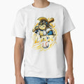 Lax Baseball Spartan Warrior Mascot Blue T-Shirt - Graphic Print Men Women - T-Shirt, Sweatshirt, Hoodie