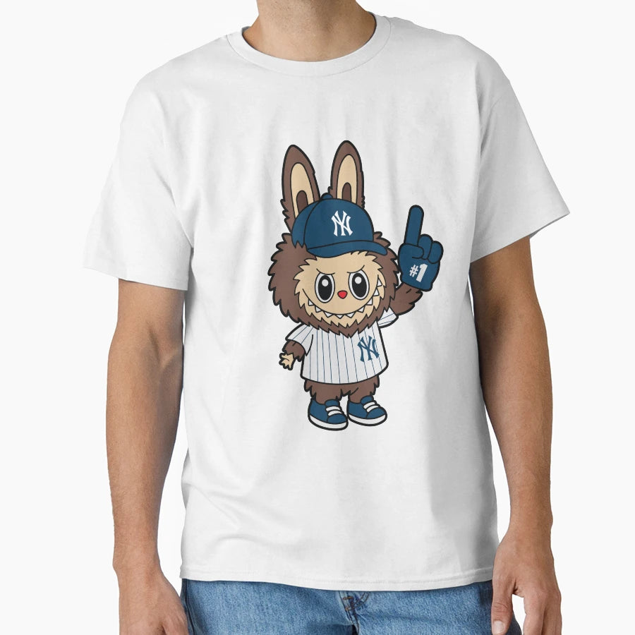 Labubu Chesnut Cocoa New York T-Shirt - Minimalist Print Men Women - T-Shirt, Sweatshirt, Hoodie