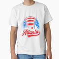 Distressed Atlanta Georgia Skyline T-Shirt - Novelty Apparel Men Women - T-Shirt, Sweatshirt, Hoodie