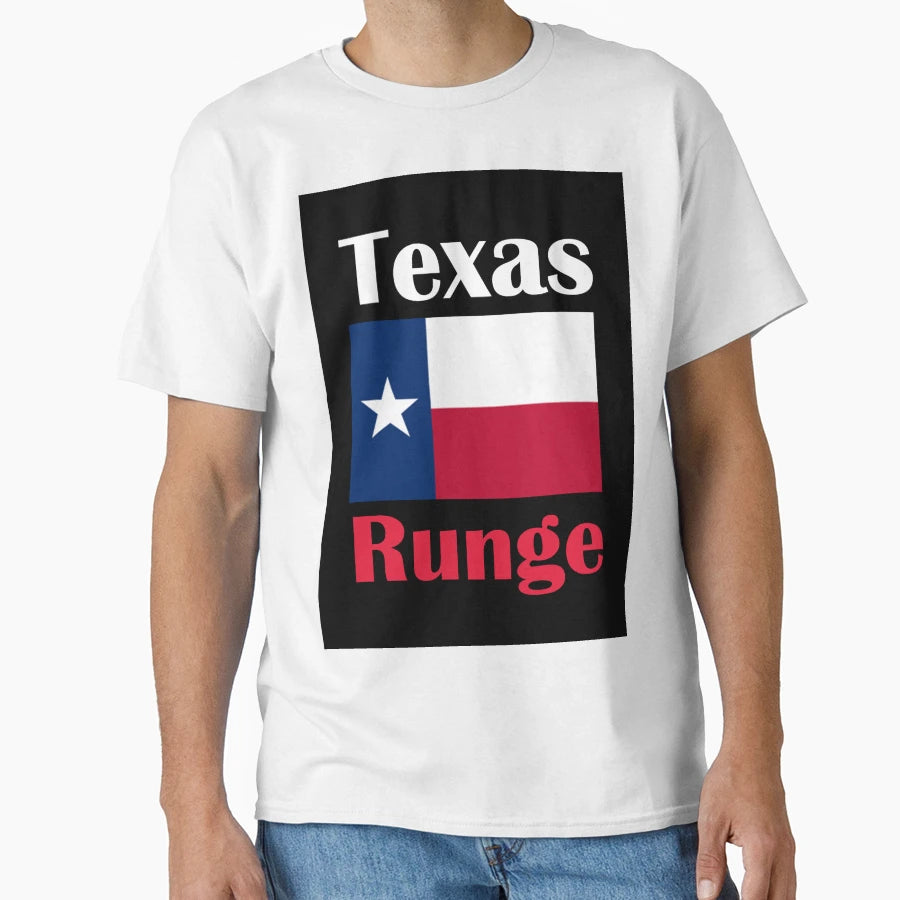 Runge Tx T-Shirt - Graphic Print Unisex - T-Shirt, Sweatshirt, Hoodie