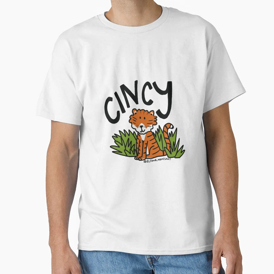 Cincy Tiger T-Shirt - Streetwear Style Unisex - T-Shirt, Sweatshirt, Hoodie