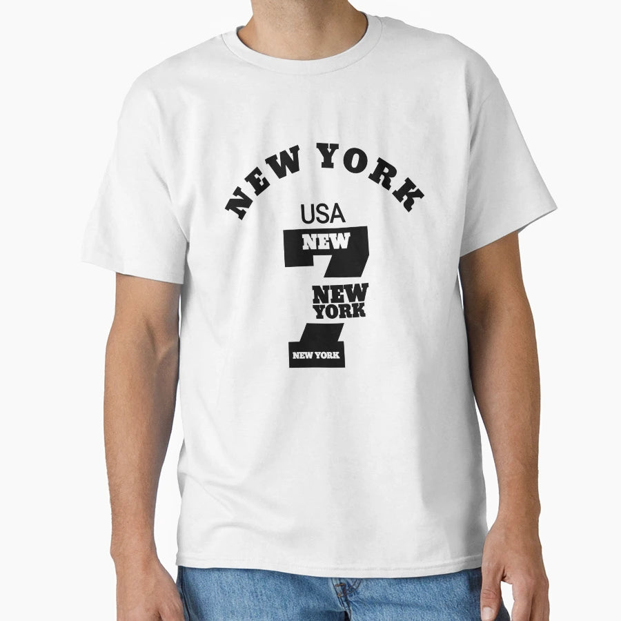 New York Seven 7 T-Shirt - Streetwear Style Men Women - T-Shirt, Sweatshirt, Hoodie