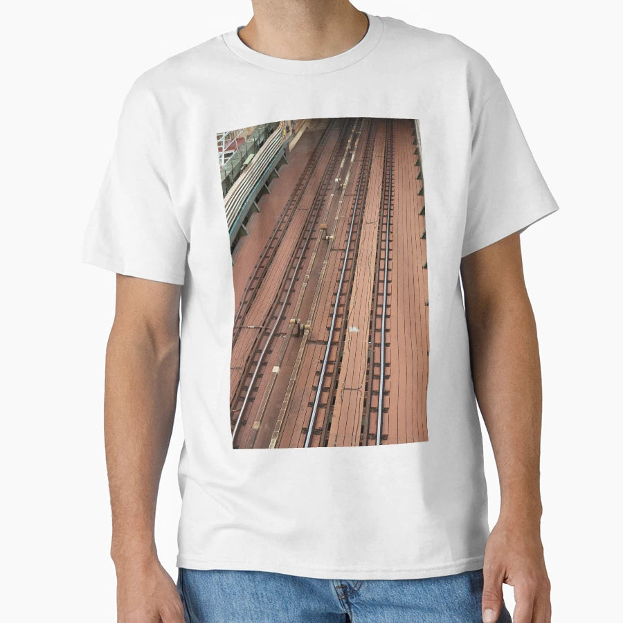 City Metro Rail Vienna Austria T-Shirt - Casual Everyday Wear for Adults - T-Shirt, Sweatshirt, Hoodie