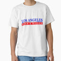 Los Angeles Born And Raised T-Shirt - Fun Novelty Design for Adults - T-Shirt, Sweatshirt, Hoodie
