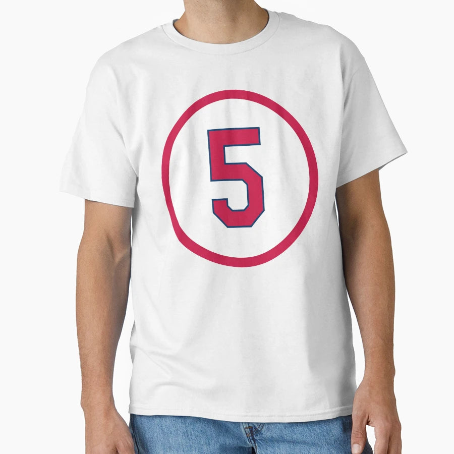 Albert Pujols 5 Jersey Number T-Shirt - Casual Everyday Wear Men Women - T-Shirt, Sweatshirt, Hoodie