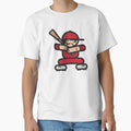 Baseball Red T-Shirt - Casual Everyday Wear for Adults - T-Shirt, Sweatshirt, Hoodie