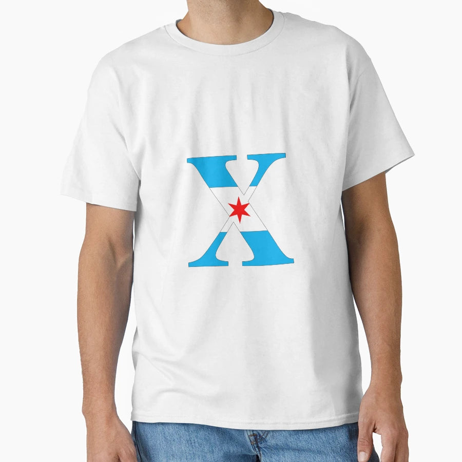 Chicago Chi Greek Letter T-Shirt - Unique Graphic Men Women - T-Shirt, Sweatshirt, Hoodie