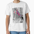 Fenway Park Gate Boston Drawing T-Shirt - Casual Everyday Wear Men Women - T-Shirt, Sweatshirt, Hoodie