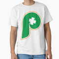 Philadelphia Baseball Irish Four Leaf T-Shirt - Streetwear Style Unisex - T-Shirt, Sweatshirt, Hoodie