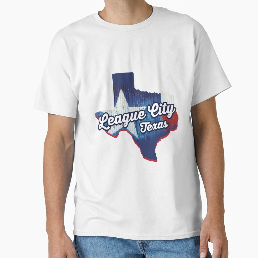 League City Texas City T-Shirt - Aesthetic Graphic Men Women - T-Shirt, Sweatshirt, Hoodie