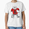 College Sports Bulldog T-Shirt - Trendy Graphic for Adults - T-Shirt, Sweatshirt, Hoodie