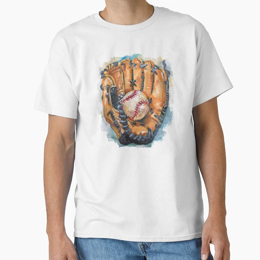 Baseball Glove T-Shirt - Unique Graphic for Adults - T-Shirt, Sweatshirt, Hoodie