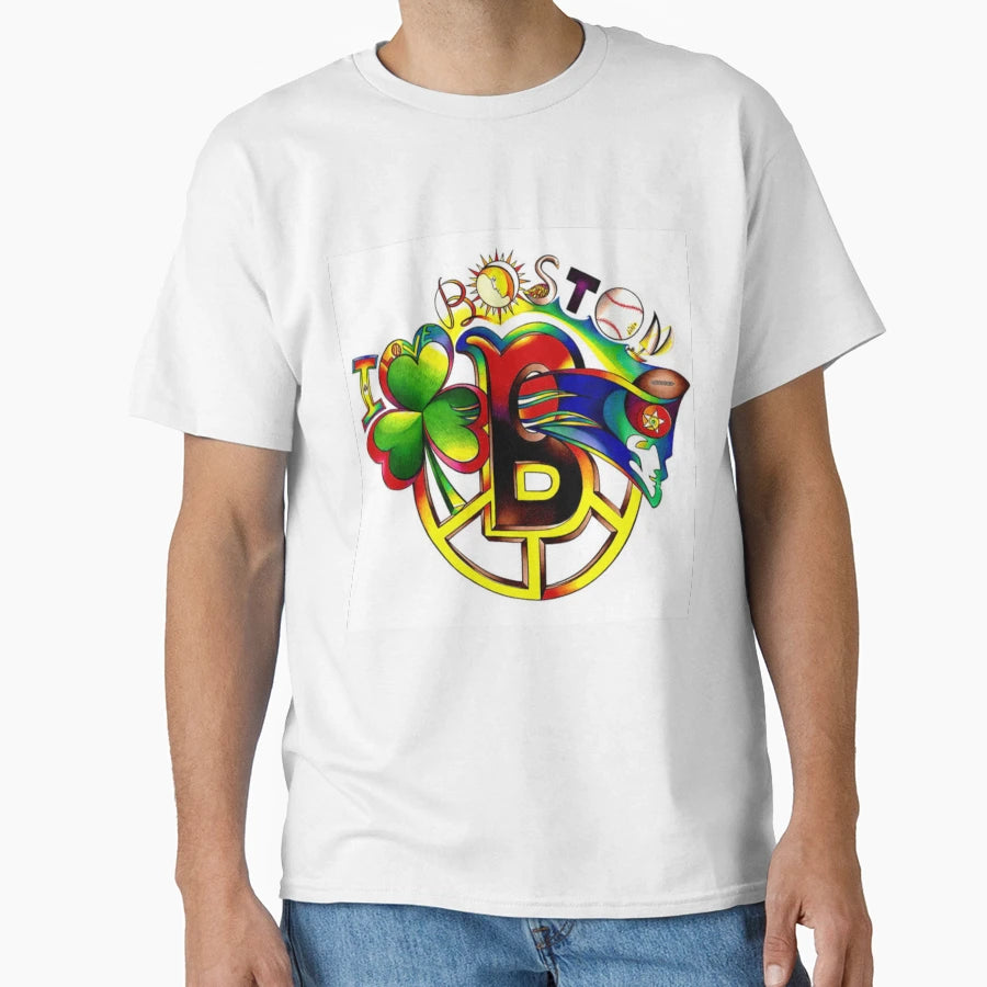 Boston Sp T-Shirt - Graphic Print for Adults - T-Shirt, Sweatshirt, Hoodie