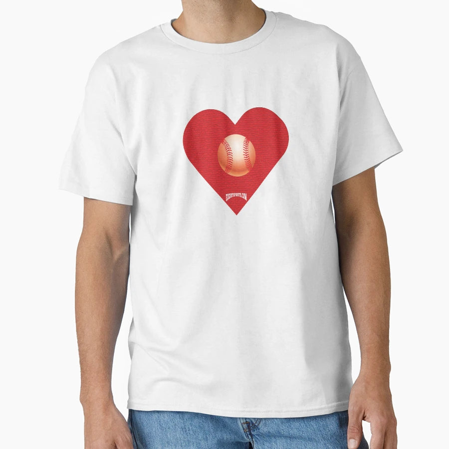 Baseball Love T-Shirt - Graphic Print for Adults - T-Shirt, Sweatshirt, Hoodie