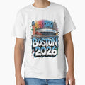 Boston 2026 New England Soccer T-Shirt - Aesthetic Graphic for Adults - T-Shirt, Sweatshirt, Hoodie