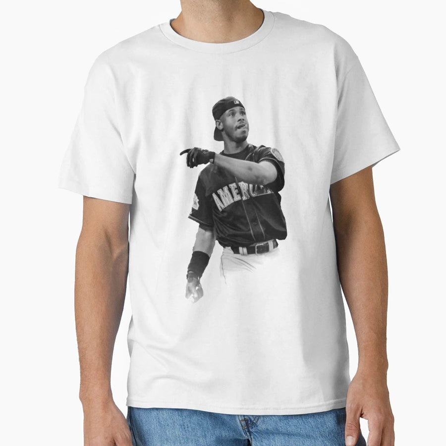 Ken Griffey Jr T-Shirt - Aesthetic Graphic for Adults - T-Shirt, Sweatshirt, Hoodie