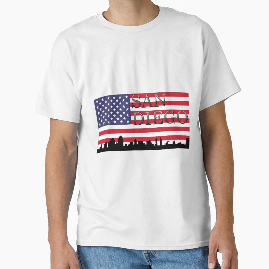 San Diego California Usa America T-Shirt - Unique Graphic for Adults - T-Shirt, Sweatshirt, Hoodie