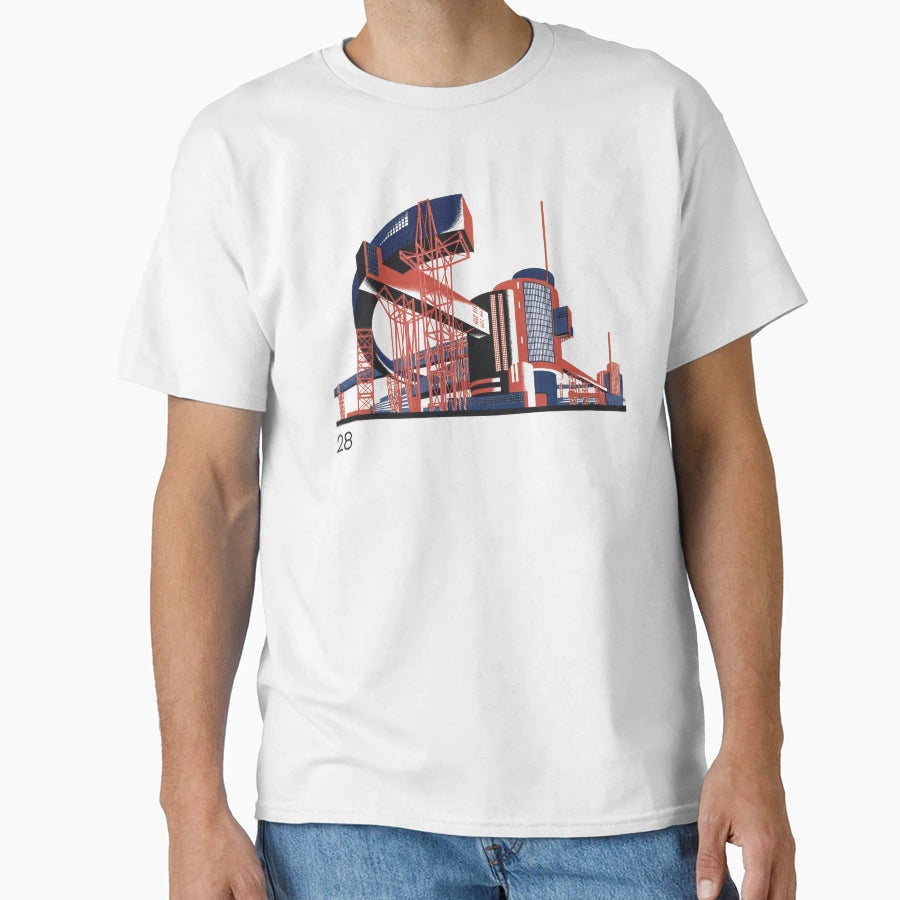 Yakov Chernikhov 28 T-Shirt - Minimalist Print Men Women - T-Shirt, Sweatshirt, Hoodie