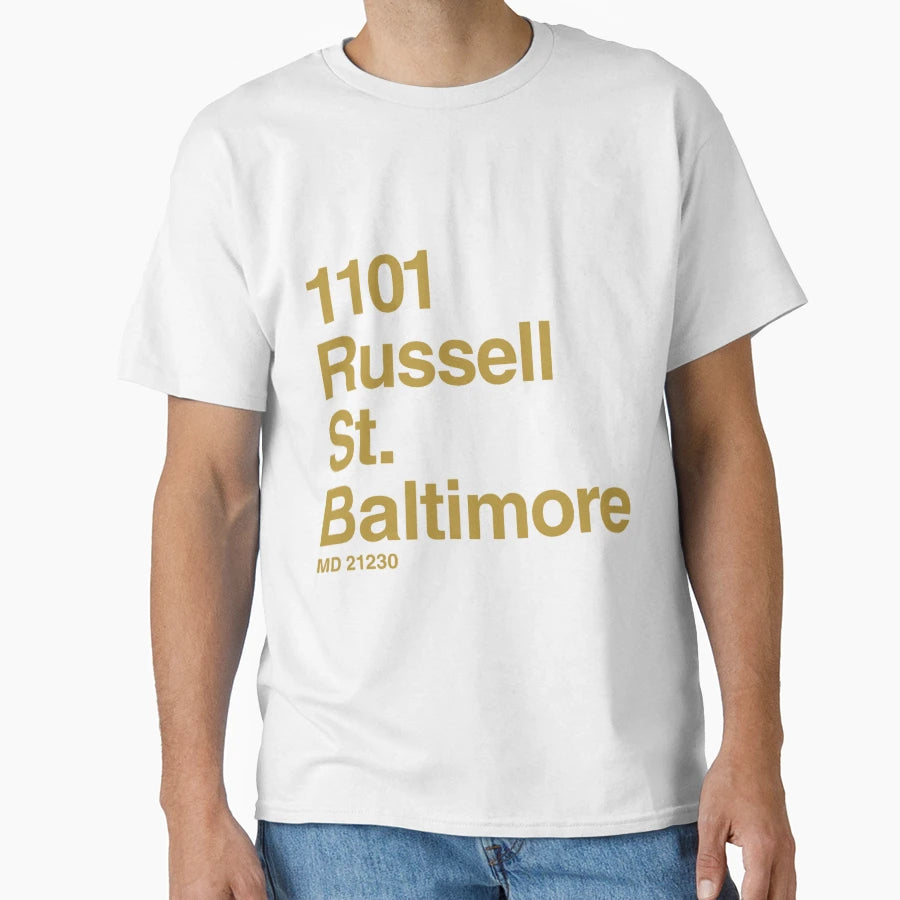 Baltimore Ravens Maryland Stadium T-Shirt - Fun Novelty Design for Adults - T-Shirt, Sweatshirt, Hoodie