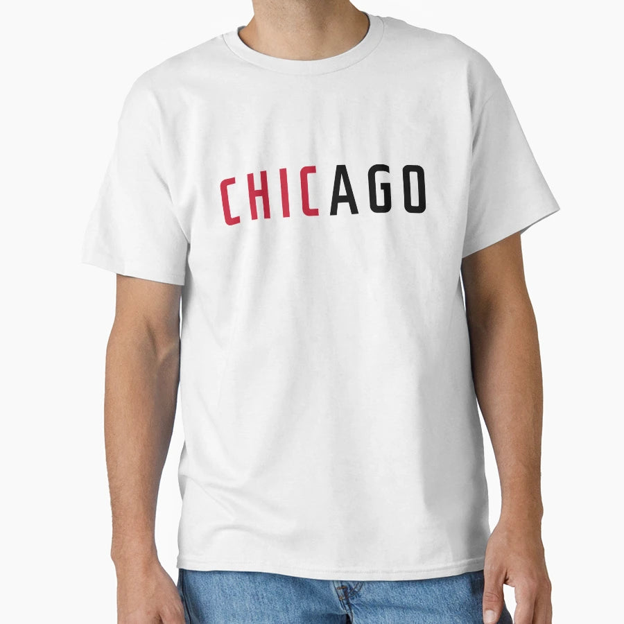 Chicago T-Shirt - Aesthetic Graphic Men Women - T-Shirt, Sweatshirt, Hoodie
