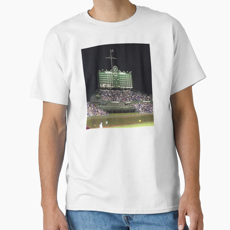 Wrigley Field Outfield T-Shirt - Casual Everyday Wear for Adults - T-Shirt, Sweatshirt, Hoodie