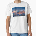 San Francisco City Skyline Night T-Shirt - Minimalist Print Men Women - T-Shirt, Sweatshirt, Hoodie