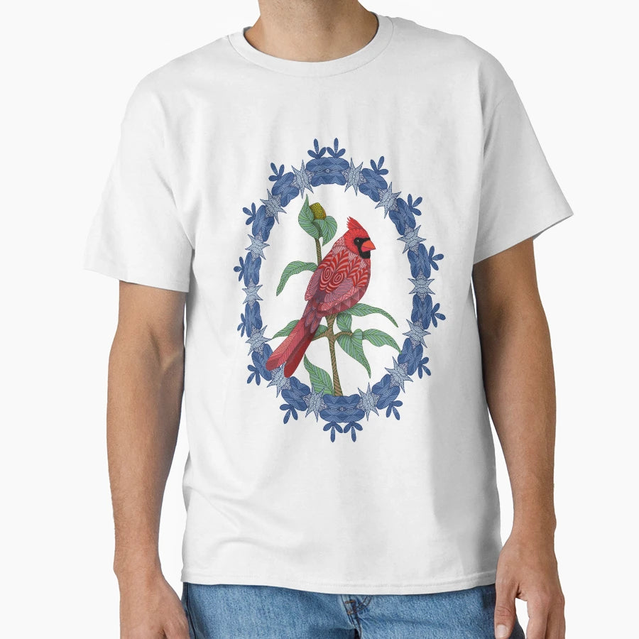 Virginia Cardinal Light Blue T-Shirt - Streetwear Style Men Women - T-Shirt, Sweatshirt, Hoodie