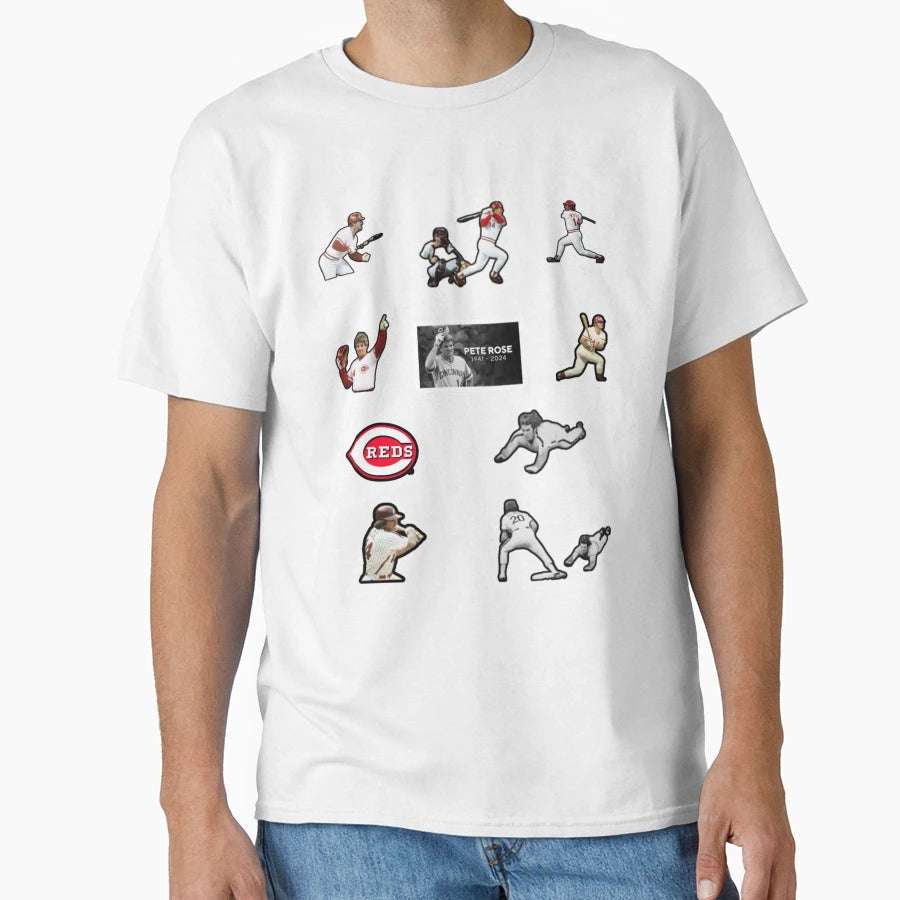 Rip Pete Rose T-Shirt - Fun Novelty Design Unisex - T-Shirt, Sweatshirt, Hoodie