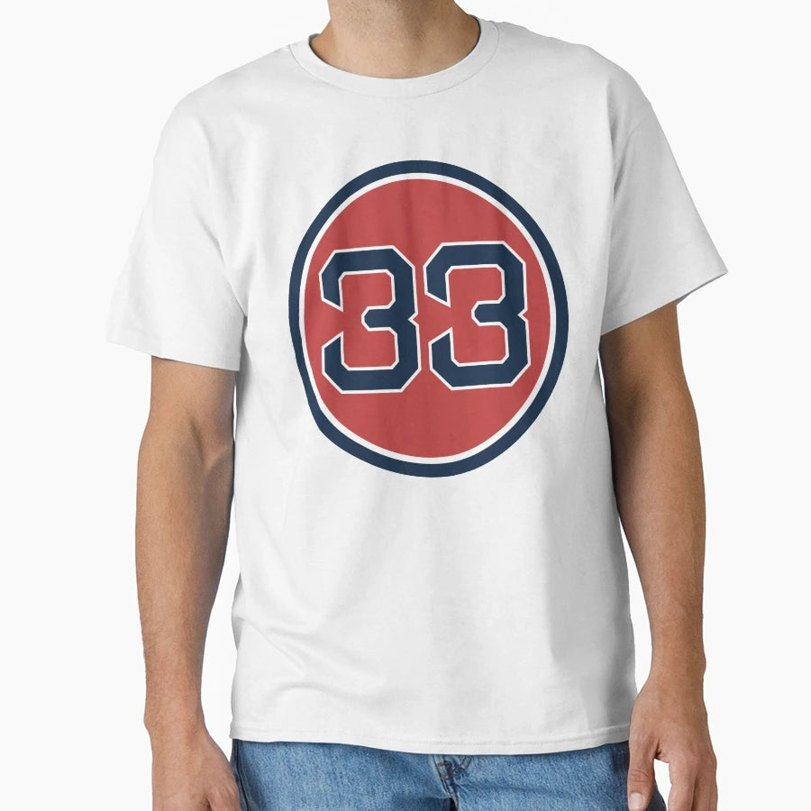 Jason Varitek 33 Jersey Number T-Shirt - Novelty Apparel Unisex - T-Shirt, Sweatshirt, Hoodie