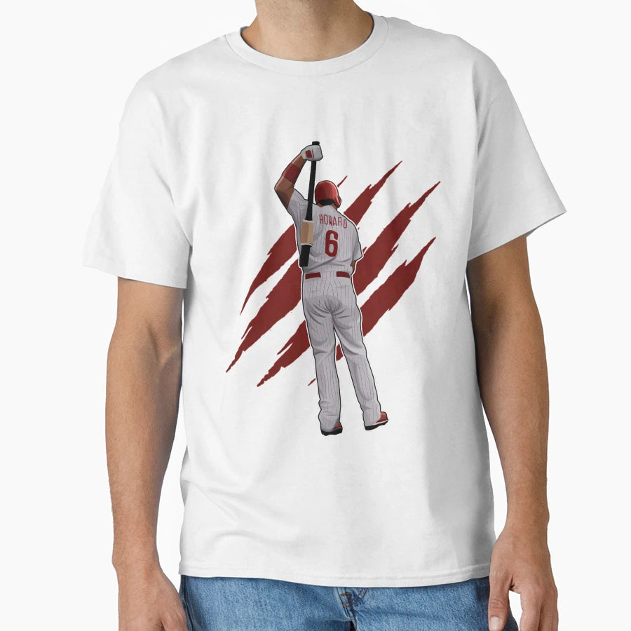 Ryan Howard Stand Deck 6 Claw T-Shirt - Novelty Apparel Unisex - T-Shirt, Sweatshirt, Hoodie