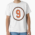 Brady Anderson 9 Jersey Number T-Shirt - Custom Art Print Men Women - T-Shirt, Sweatshirt, Hoodie