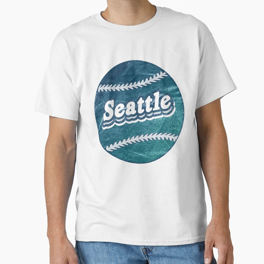 Seattle Baseball T-Shirt - Unique Graphic Unisex - T-Shirt, Sweatshirt, Hoodie