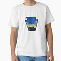 Keystone State Pittsburgh Pirates Game View T-Shirt - Graphic Print Unisex - T-Shirt, Sweatshirt, Hoodie