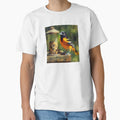 Baltimore Oriole Feeder T-Shirt - Custom Art Print Men Women - T-Shirt, Sweatshirt, Hoodie