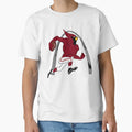 Big Red Throwback T-Shirt - Minimalist Print Unisex - T-Shirt, Sweatshirt, Hoodie