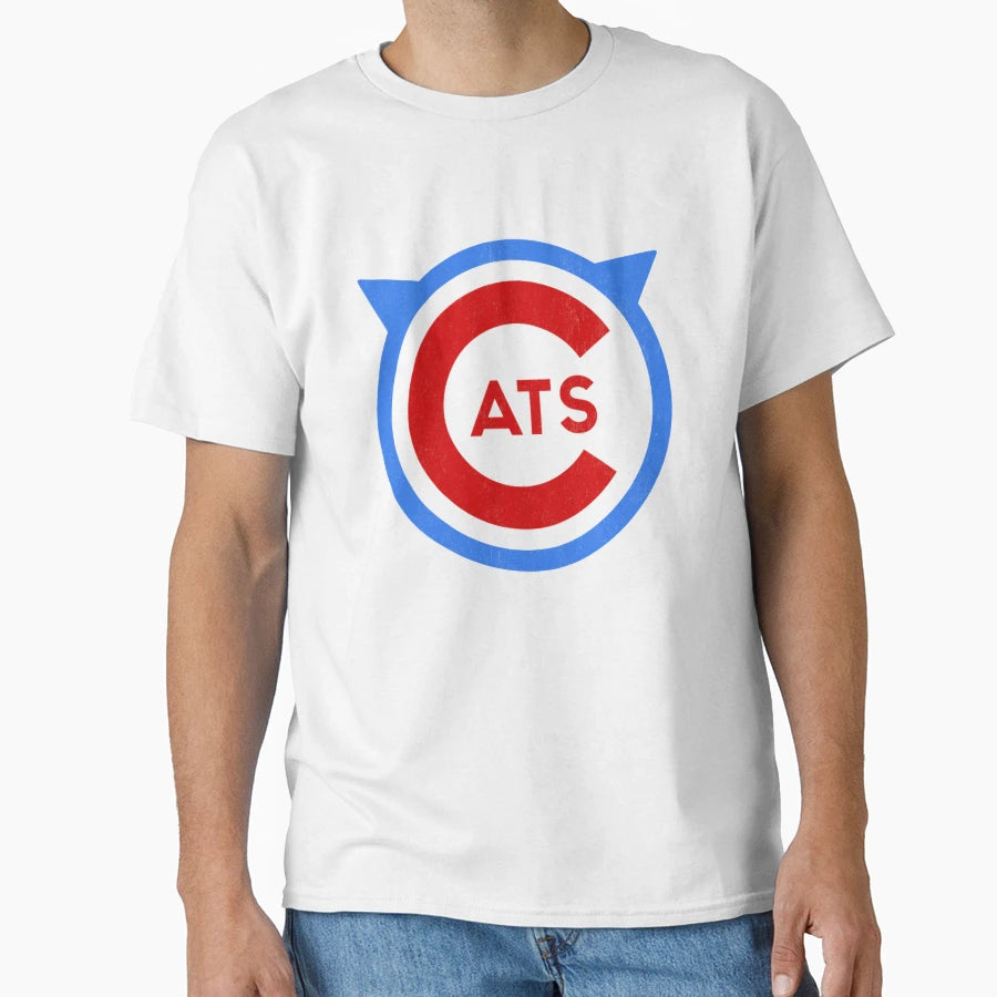 Fort Worth Cats Baseball Logo T-Shirt - Fun Novelty Design for Adults - T-Shirt, Sweatshirt, Hoodie
