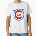 Fort Worth Cats Baseball Logo T-Shirt - Fun Novelty Design for Adults - T-Shirt, Sweatshirt, Hoodie