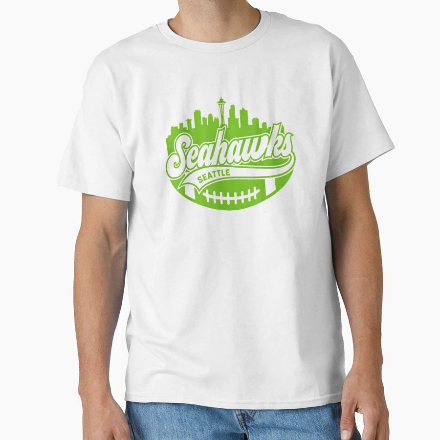 Sea Hawks High School Spirit Go Sea T-Shirt - Unique Graphic for Adults - T-Shirt, Sweatshirt, Hoodie