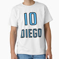 Legends Argentina Diego 10 T-Shirt - Aesthetic Graphic for Adults - T-Shirt, Sweatshirt, Hoodie