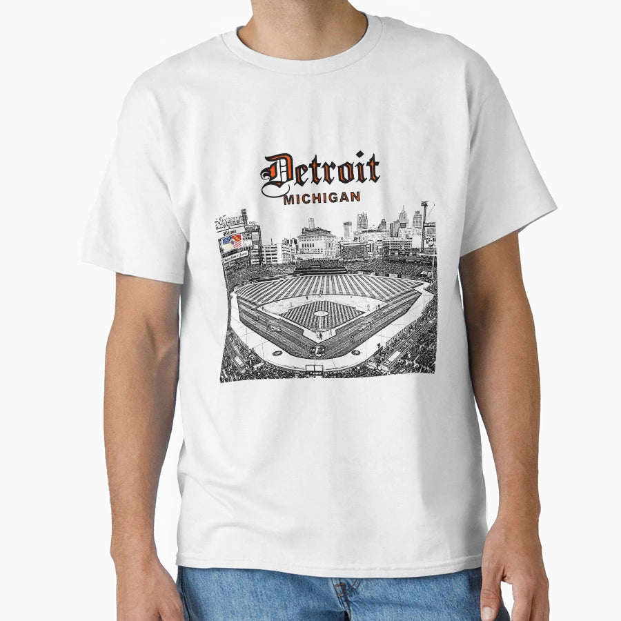 Detroit Michigan Detroit Flag Detroit T-Shirt - Streetwear Style Men Women - T-Shirt, Sweatshirt, Hoodie