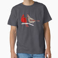 Northern Cardinal T-Shirt - Trendy Graphic for Adults - T-Shirt, Sweatshirt, Hoodie