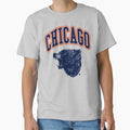 Bear Down Chicago Light T-Shirt - Aesthetic Graphic for Adults - T-Shirt, Sweatshirt, Hoodie